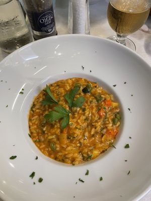 Vegetable risotto   at Al Corner in Venice