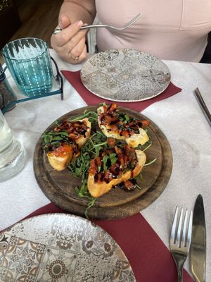 Bruschetta  at Al Corner in Venice