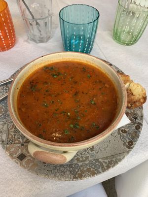 Vegetable Soup  at Al Corner in Venice