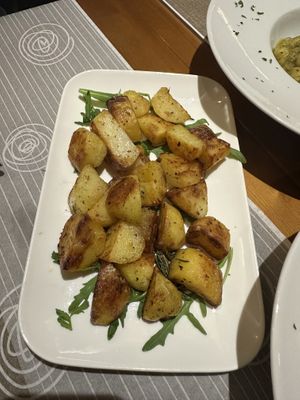 Potatoes  at Al Corner in Venice