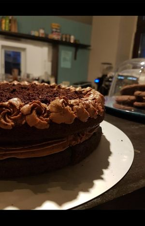 Orange-chocolate Cake at Café Rebel Milo in Leipzig