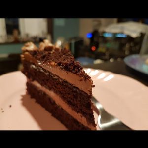 Orange-chocolate Cake at Café Rebel Milo in Leipzig