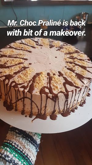 Chocolate Praliné Cake at Café Rebel Milo in Leipzig