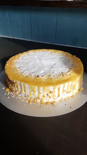 Salty Caramel and Peanut Cake at Café Rebel Milo in Leipzig