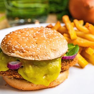 Burguer de Tofu at Pratada  in Sao Paulo