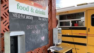 Bus at La Chaiteria in Tucson