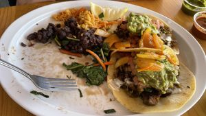 Cuban tacos  at La Chaiteria in Tucson