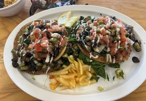 Frida Kahlo Tostadas!  at La Chaiteria in Tucson