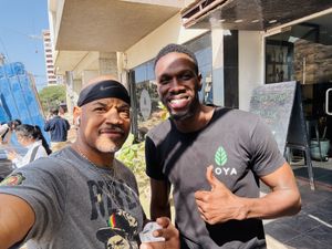   at Matcha Café in Dakar