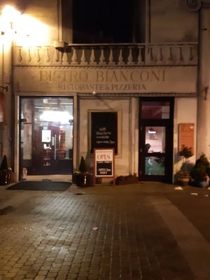 Exterior at Bistro Bianconi in Sligo