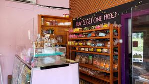 Small interior, May 2020. at Positively 3rd Street Bakery in Duluth