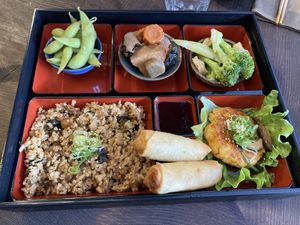 Bento lunch at Itadakizen Paris in Paris