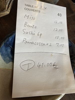 Bill at Itadakizen Paris in Paris