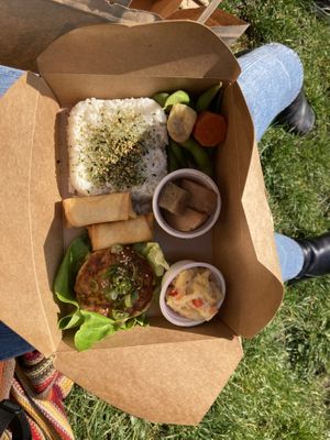 The bento box  at Itadakizen Paris in Paris