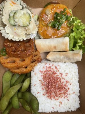 Lunch bento box  at Itadakizen Paris in Paris