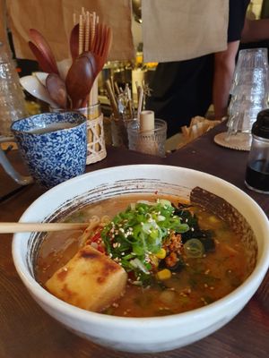 Spicy Ramen at Itadakizen Paris in Paris