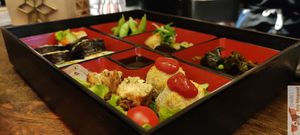 Bento box at Itadakizen Paris in Paris