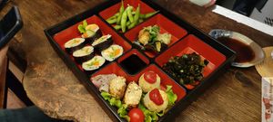 Bento box at Itadakizen Paris in Paris