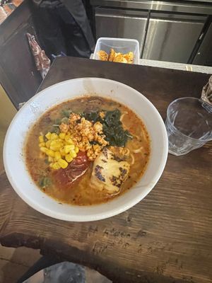 Spicy ramen  at Itadakizen Paris in Paris