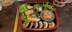 Special bento, different from the regular one. at Itadakizen Paris in Paris