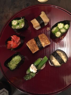 Sushi  at Itadakizen Paris in Paris