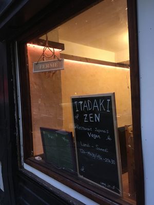 Outside  at Itadakizen Paris in Paris