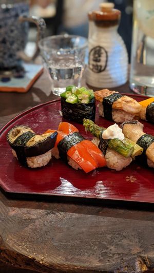 Sushis at Itadakizen Paris in Paris