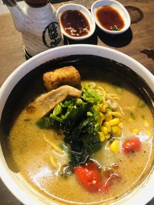 Ramen miso at Itadakizen Paris in Paris