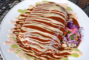 Burrito at Village Taco in Columbus