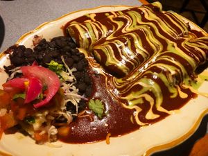 Enchiladas  at Village Taco in Columbus