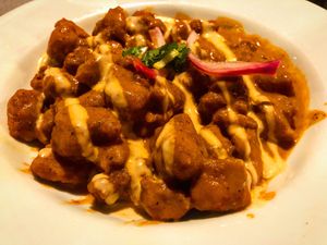 Popcorn Chick’n  at Village Taco in Columbus