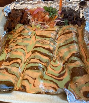 Chronic Enchiladas at Village Taco in Columbus