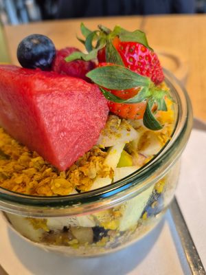 Overnight oats at ProLi in Passau