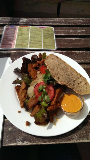 Seiten sandwich. Highly recommended!  at Baklust in The Hague