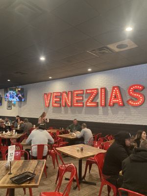 Busy on a Friday night   at Venezia's in Tempe