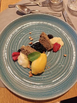 dessert at Tauern Spa  in Kaprun