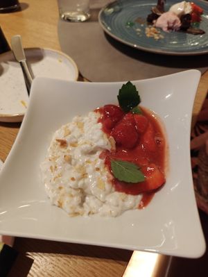 dessert at Tauern Spa  in Kaprun