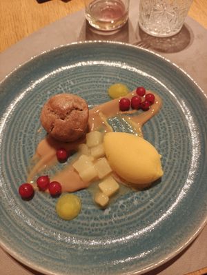 dessert at Tauern Spa  in Kaprun