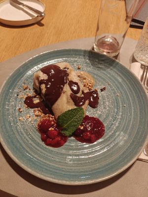 dessert at Tauern Spa  in Kaprun