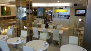 inside redesigned at Loving Hut - Hankou in Taichung