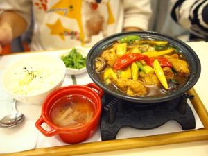 Chinese dish- Sante Moken-Head Moshrooms at Loving Hut - Hankou in Taichung