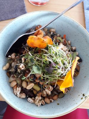 Vegan stew at Bergrestaurant Gletschermühle  in Kaprun