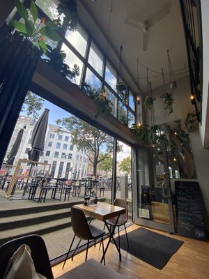 First floor at EM Breakfast Club in Hamburg