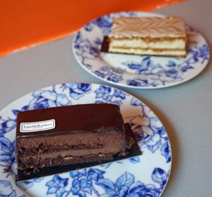 Pur origine + Millefeuille at Land & Monkeys - Beaumarchais in Paris