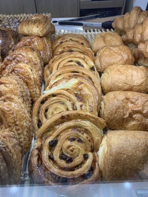 selection of pastries  at Land & Monkeys - Beaumarchais in Paris