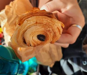Pain au chocolat at Land & Monkeys - Beaumarchais in Paris
