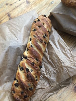 Brioche au chocolat  at Land & Monkeys - Beaumarchais in Paris