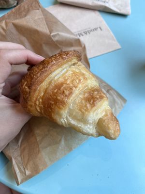 Plain croissant   at Land & Monkeys - Beaumarchais in Paris