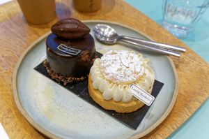 Tropézienne + Pure Chocolat at Land & Monkeys - Beaumarchais in Paris