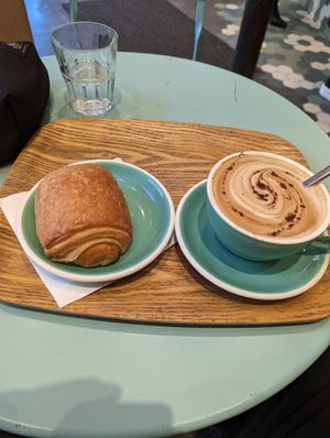 Pain au Chocolat at Land & Monkeys - Beaumarchais in Paris